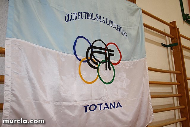 La concejalía de Deportes agradece públicamente al Club de Fútbol Sala Capuchinos de Totana su colaboración - 1, Foto 1