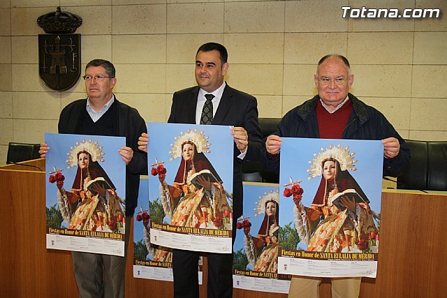The religious activities of the festivities in honor of Santa Eulalia this year will be marked by joining forces, Foto 1