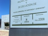 Contina cerrado a cal y canto el centro municipal de Santiago y Zaraiche dos años despus de finalizar su construccin