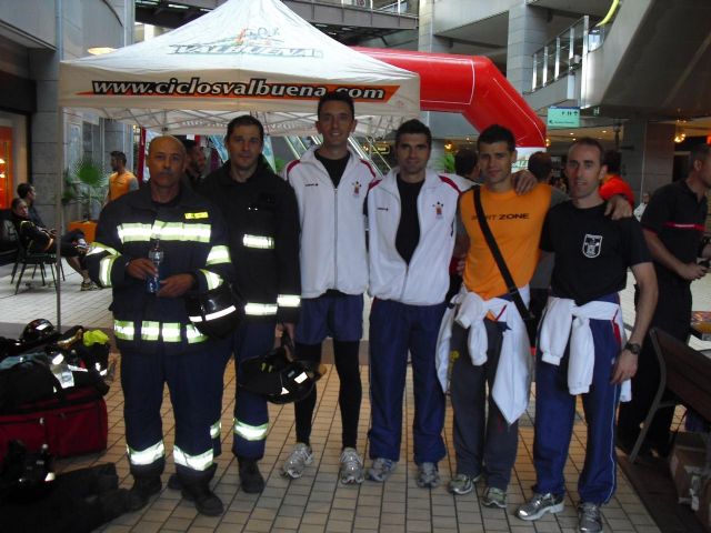 Éxito de los bomberos de Murcia en la I Liga Nacional de Carreras Verticales en Edificio de Gran Altura - 1, Foto 1
