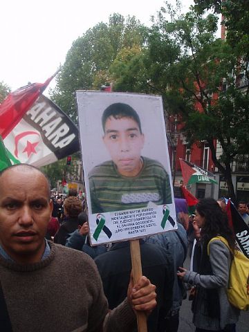 Un grupo de totaneros particip en la manifestacin a favor de Shara - 31
