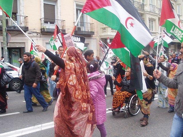 Un grupo de totaneros particip en la manifestacin a favor de Shara - 34