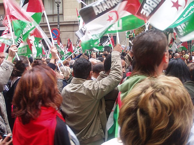 Un grupo de totaneros particip en la manifestacin a favor de Shara - 47