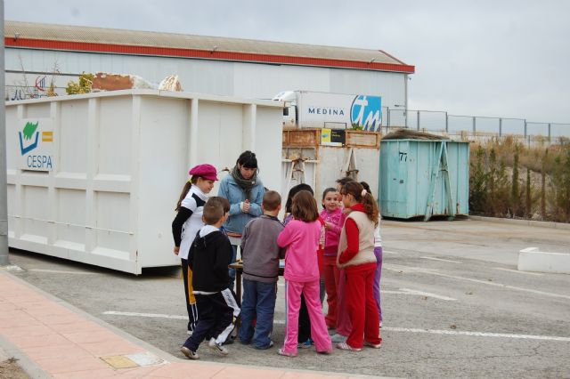 Más de 100 alumnos de los centros educativos de Alguazas participan en la campaña de reciclaje - 2, Foto 2