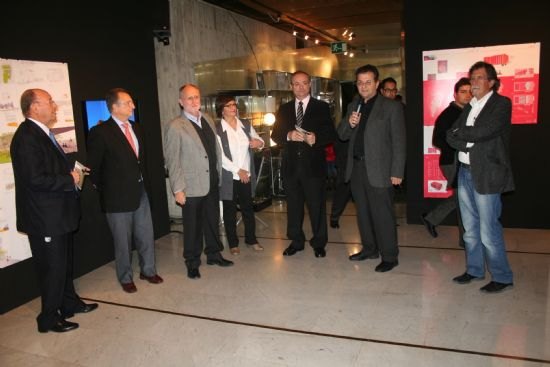 Inauguración de la exposición “Nuevos hitos urbanos en Alhama de Murcia” en el Colegio Oficial de Arquitectos de Murcia - 3, Foto 3