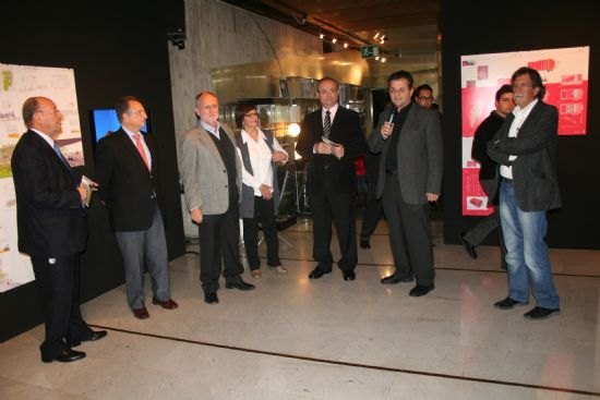 Inauguracin de la exposicin “Nuevos hitos urbanos en Alhama de Murcia” en el Colegio Oficial de Arquitectos de Murcia, Foto 3