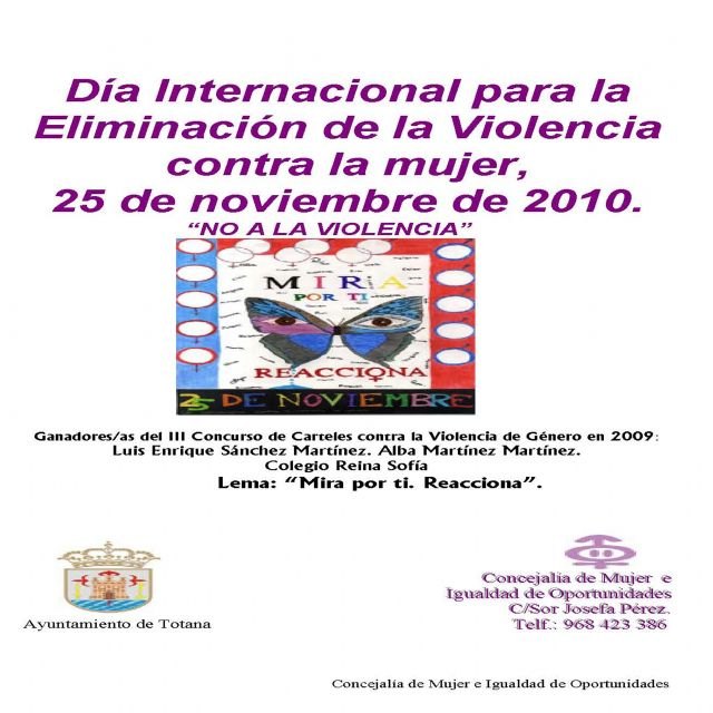Varias actividades conmemoran el Día Internacional para la Eliminación de la Violencia contra la Mujer - 1, Foto 1
