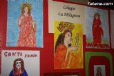 La Fundacin La Santa inaugura la exposicin de trabajos de dibujo y redaccin sobre la patrona Santa Eulalia