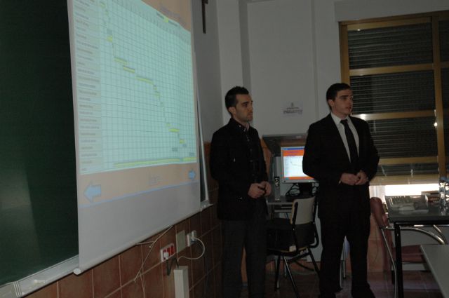 Dos alumnos de la UCAM presentan un proyecto para el control de asistencia en el aula - 2, Foto 2