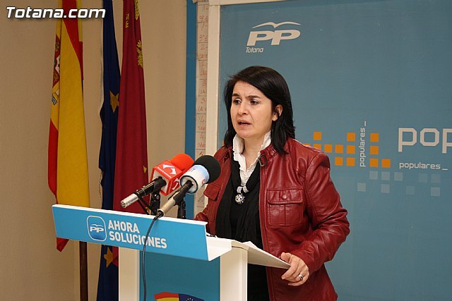 Rueda de prensa PP Totana sobre pensiones, Foto 1