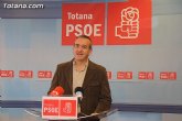 Rueda de prensa PSOE Totana sobre propuestas al Pleno