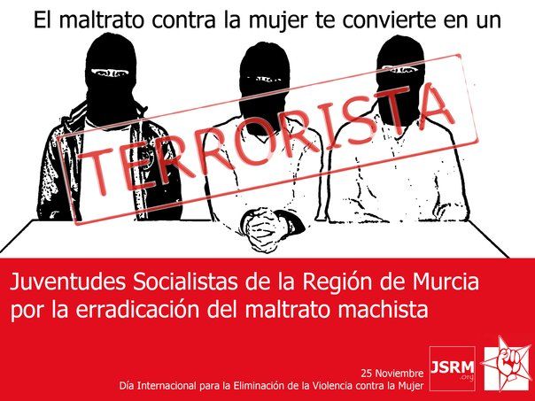 Juventudes Socialistas realiza 'performances' para concienciar a los jóvenes contra la violencia de género - 1, Foto 1