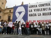 Los jóvenes lorquinos, los primeros en mostrar su solidaridad en el Día Mundial Contra la Violencia de Género