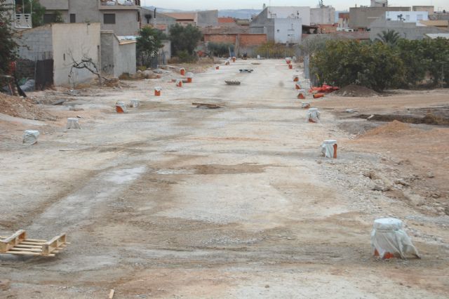 Las obras de urbanización del polígono número 9 de Las Torres de Cotillas, en marcha - 3, Foto 3