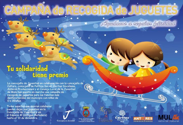 Mula pone en marcha, un año más, una campaña de recogida de juguetes para familias desfavorecidas - 1, Foto 1