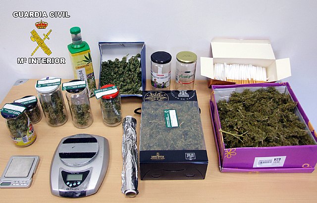 La Guardia Civil desmantela un punto de distribución de marihuana en Calasparra. - 1, Foto 1