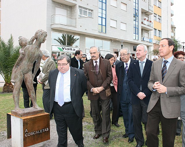 El jefe del ejecutivo regional preside la inauguración del Parque Escultórico Antonio Campillo - 1, Foto 1
