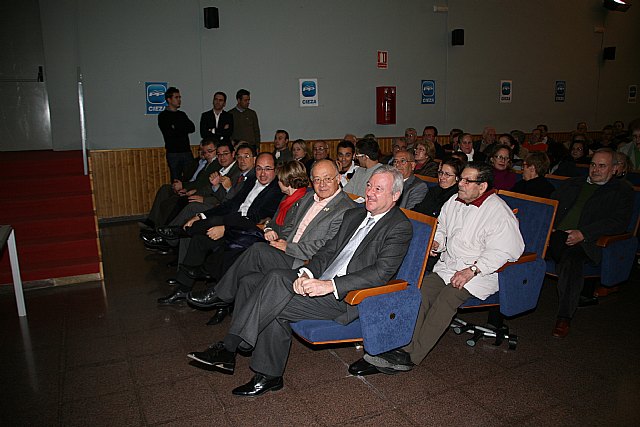 El presidente del PP de la Región de Murcia y el presidente del PP de Cieza mantuvieron un encuentro con 300 afiliados y simpatizantes del PP de Cieza - 1, Foto 1