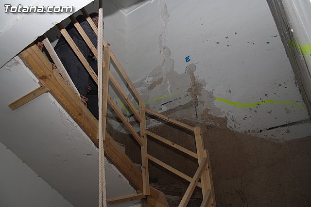 El alcalde y el concejal de Fomento y Empleo visitan las obras de restauracin de la Casa de las Monjas - 23