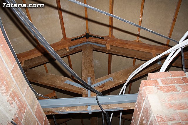 El alcalde y el concejal de Fomento y Empleo visitan las obras de restauracin de la Casa de las Monjas - 31