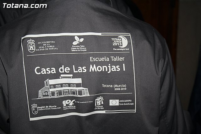 El alcalde y el concejal de Fomento y Empleo visitan las obras de restauracin de la Casa de las Monjas - 42
