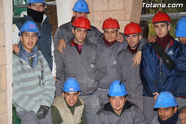 El alcalde y el concejal de Fomento y Empleo visitan las obras de restauracin de la Casa de las Monjas - 44