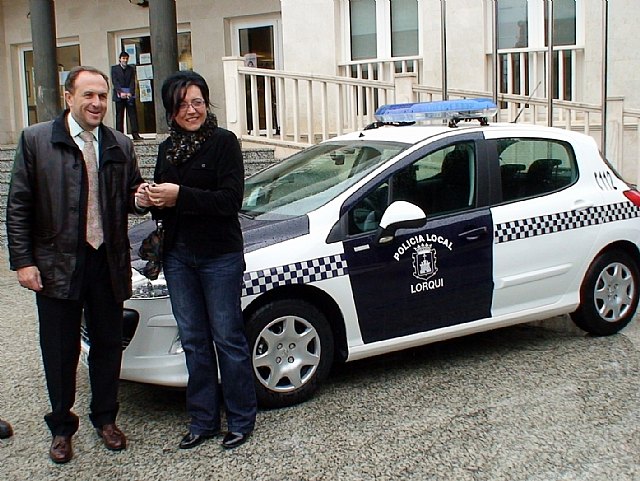La Policía Local de Lorquí cuenta con un nuevo vehículo subvencionado por la Comunidad - 1, Foto 1