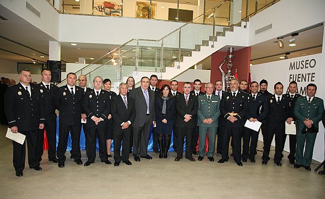 El consejero de Justicia y Seguridad Ciudadana participa en los actos del Día del Patrón de la Policía L ocal de Fuente Álamo - 1, Foto 1