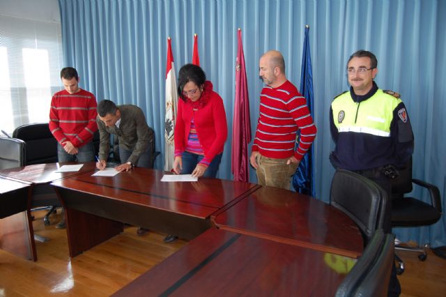 La Policía Local de Lorquí cuenta con dos nuevos cabos en prácticas - 1, Foto 1