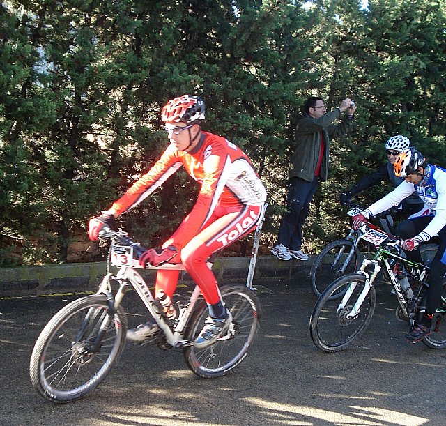 1º puesto de Juan Daniel del Club Ciclista Santa Eulalia en categoría promesa en el I Yeti-Trail btt Sierra Espuña, Foto 1