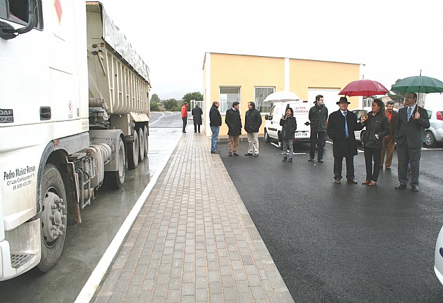 La Comunidad pone en funcionamiento la nueva estacin de pesaje en la autova Alhama-Cartagena, Foto 1