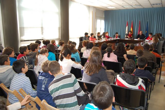 Los escolares de Lorquí celebran la Constitución con el tradicional pleno infantil - 3, Foto 3