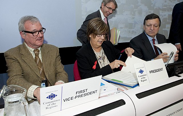 Valcárcel reivindica en Bruselas la excelencia medioambiental de la agricultura murciana en la lucha contra el cambio climático - 1, Foto 1