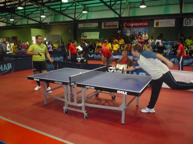 Los alumnos deportistas del Centro Ocupacional José Moya participan en el campeonato regional de tenis de mesa - 1, Foto 1
