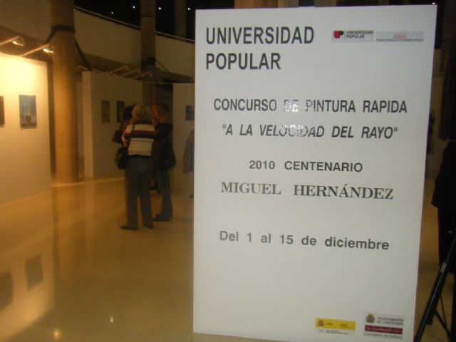 José Martín López gana el Concurso de Pintura Rápida de la Universidad Popular - 1, Foto 1