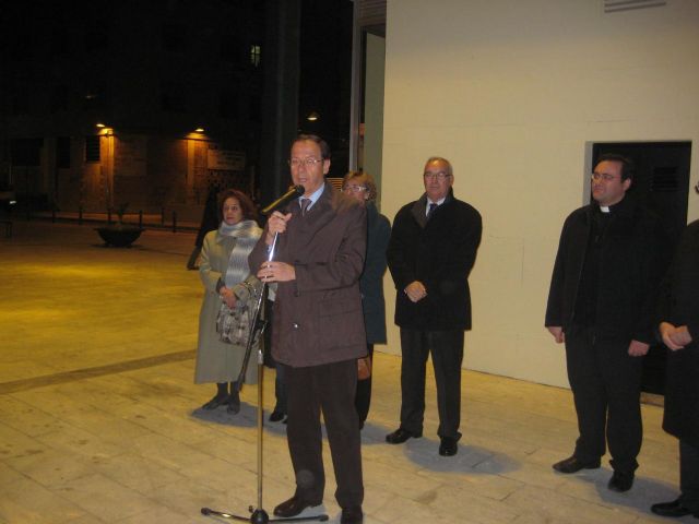 El Alcalde inaugura una  nueva plaza en Santa Eulalia como reconocimiento a la Archicofradía del Resucitado - 3, Foto 3