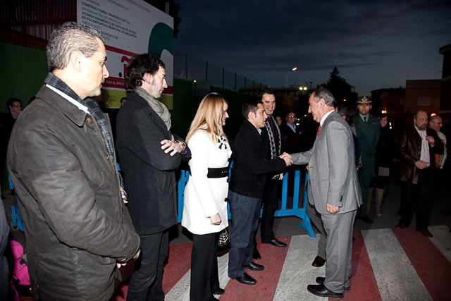 Inaugurada la remodelacin de las pistas del Polideportivo Municipal de Mazarrn, que llevar el nombre del totanero 