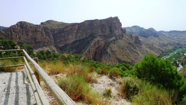 La Comunidad financia un mirador en el desfiladero de El Solvente para contemplar la panorámica del Valle de Ricote - 1, Foto 1