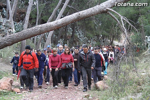 La Primera Peregrinación a la Santa de Totana contó con la participación de cerca de 300 personas. - 1, Foto 1