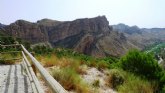 La Comunidad financia un mirador en el desfiladero de El Solvente para contemplar la panormica del Valle de Ricote