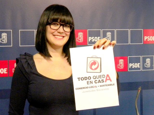 Juventudes Socialistas impulsa una campaña de apoyo al comercio local para estas navidades - 1, Foto 1