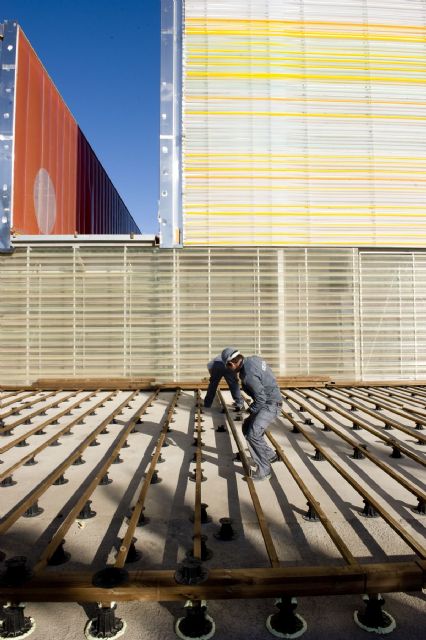 Madera de abeto para el entorno del Auditorio - 5, Foto 5