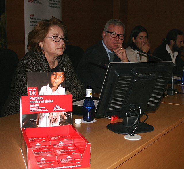 Valcárcel anima a los murcianos a participar en la campaña de Médicos Sin Fronteras ´Pastillas contra el dolor ajeno´ - 2, Foto 2
