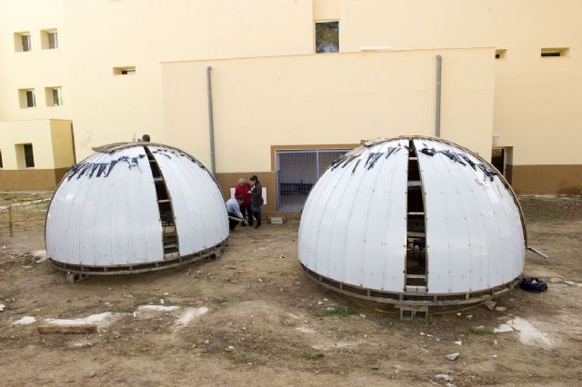 Las dos cúpulas del Observatorio Astronómico de Canteras ya están en Cartagena - 2, Foto 2