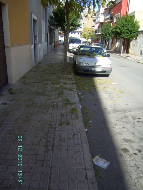 El PSOE de Yecla denuncia la suciedad y falta de limpieza de numerosas calles yeclanas durante el otoño - 1, Foto 1