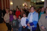 Autoridades municipales asisten a la primera misa que se celebra en honor a Santa Eulalia en el municipio
