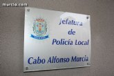 Agentes de la Policía Local de Totana detienen a un individuo que se encontraba en paradero desconocido, además de en busca y captura