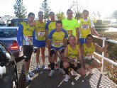 Juan Francisco Garca, del JPC, sube al podium en la Media Maratn Ciudad de Lorca