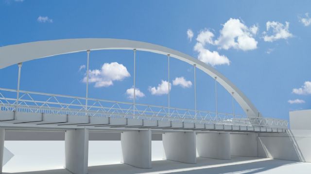 Una pasarela peatonal de cuatro metros de ancho conectará con la avenida Pio XII del Barrio de la Concepción - 2, Foto 2
