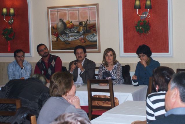 El alcalde se reúne con los empresarios de Lo Pagán para exponer los proyectos municipales en la zona - 1, Foto 1